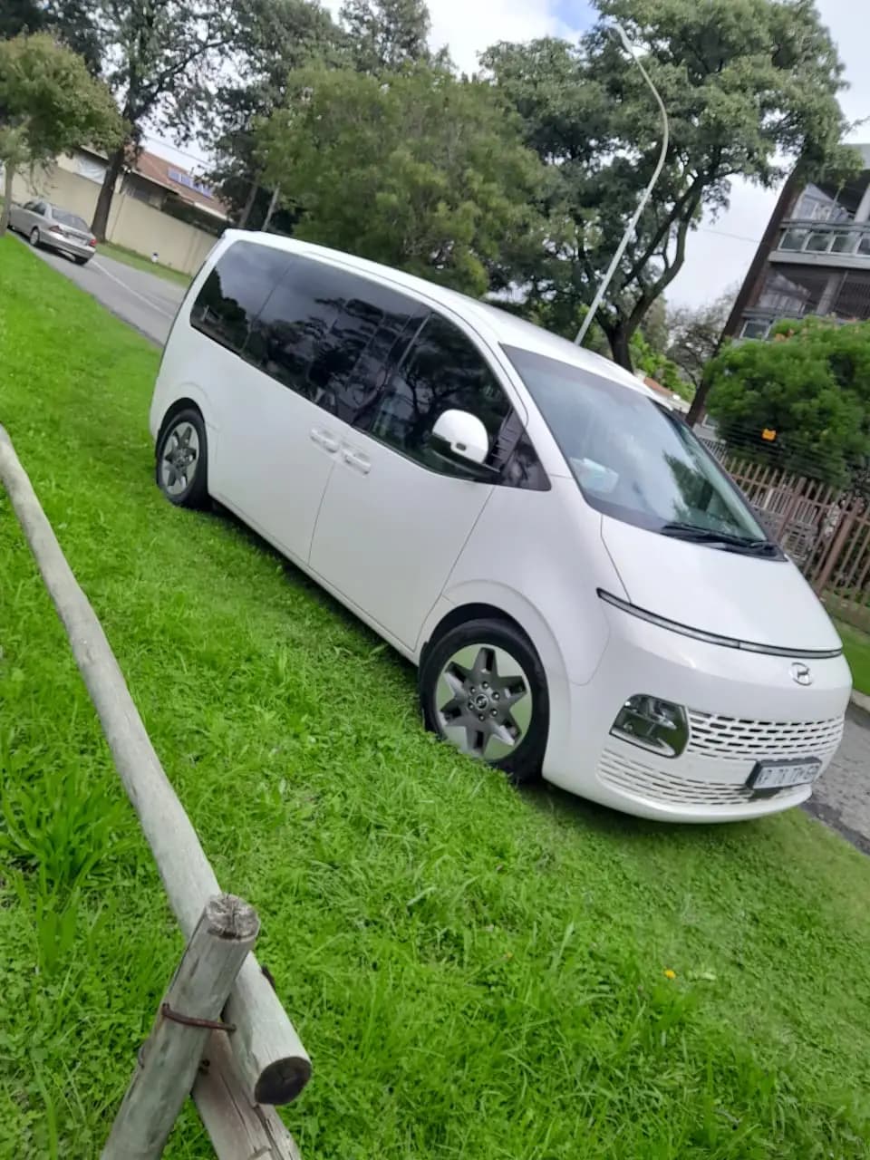 Hyundai Staria shuttle vehicle serving Gauteng passengers